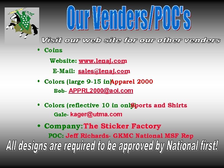  • Coins Website: www. lenaj. com E-Mail: sales@lenaj. com • Colors (large 9