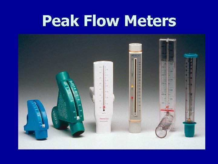 Peak Flow Meters 