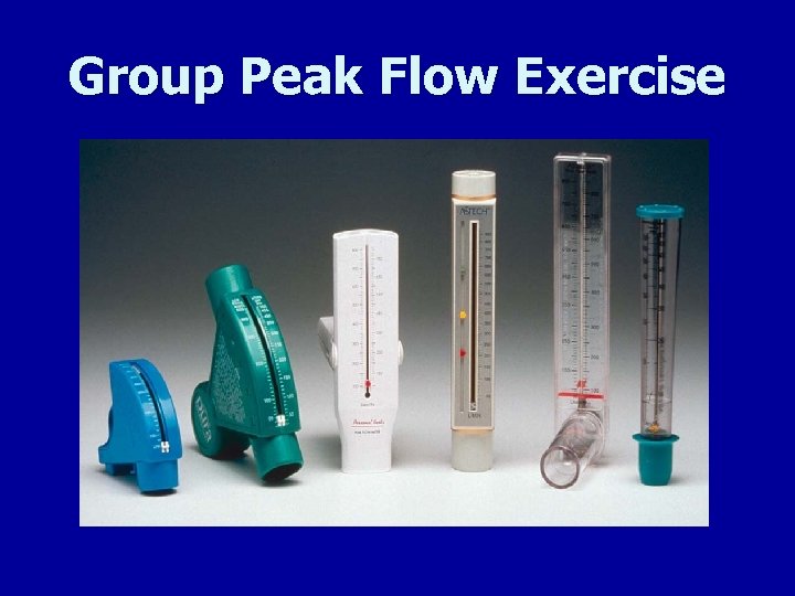 Group Peak Flow Exercise 