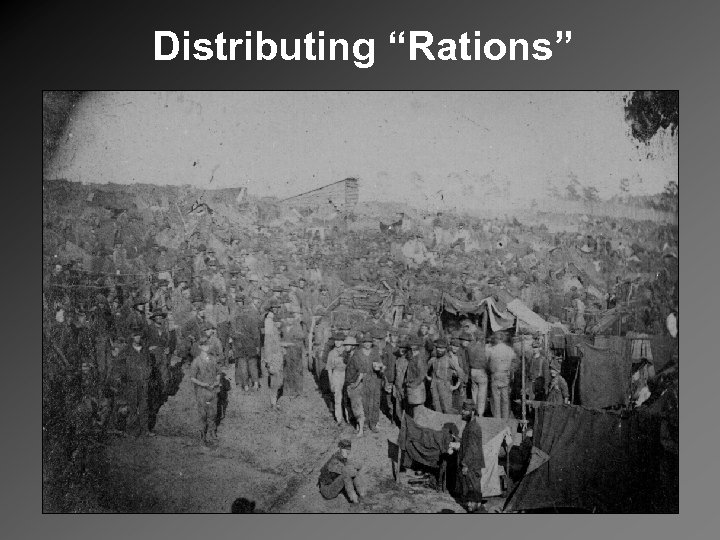Distributing “Rations” 