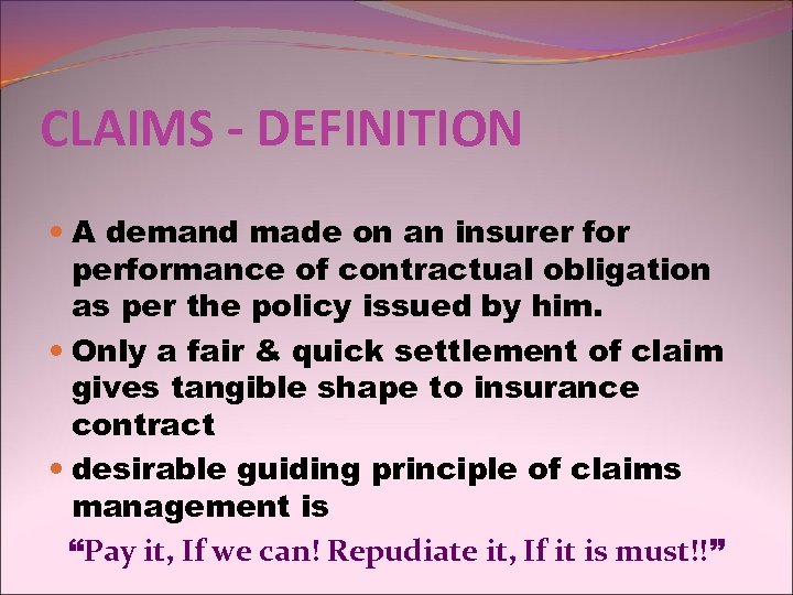 support-a-claim-definition