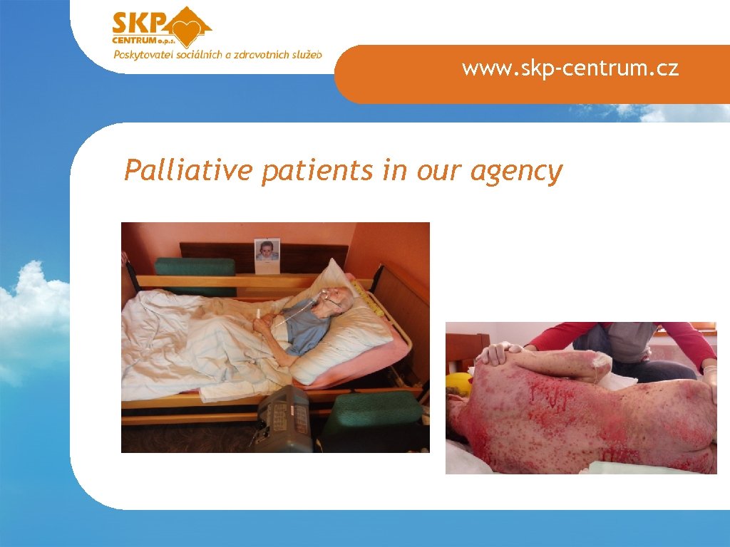 www. skp-centrum. cz Palliative patients in our agency 