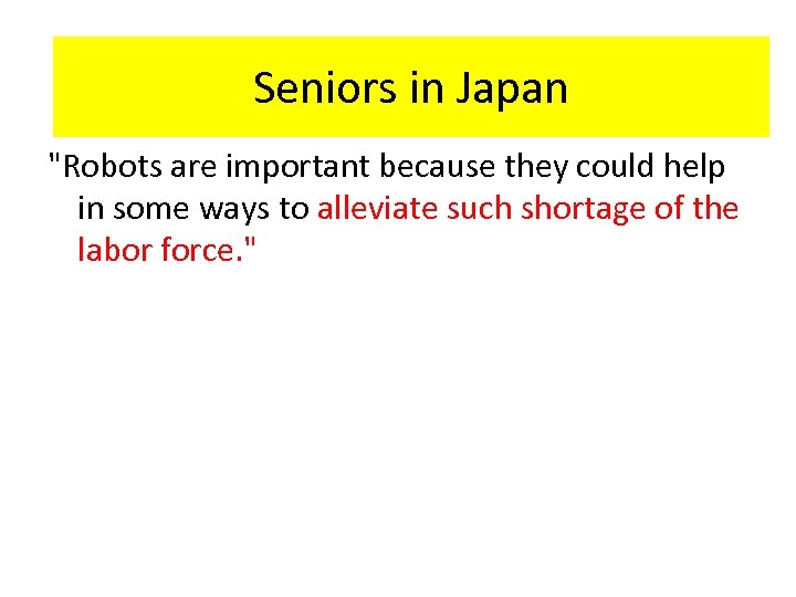 HR-Interaction in Japan Seniors in Japan 
