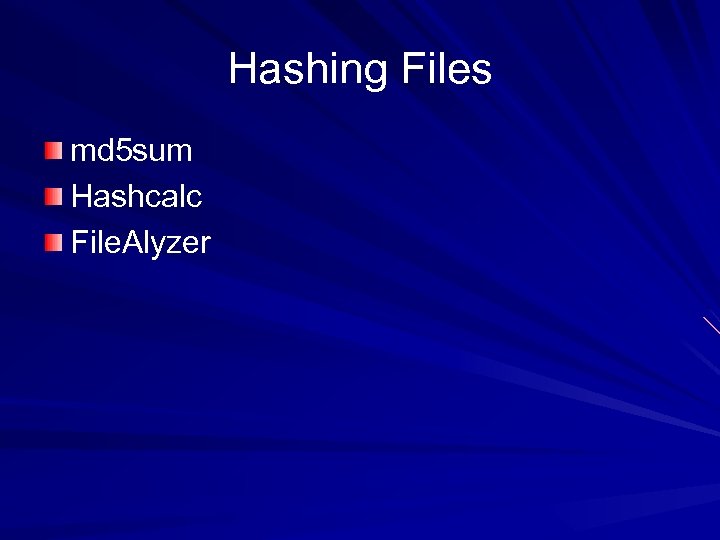 Hashing Files md 5 sum Hashcalc File. Alyzer 