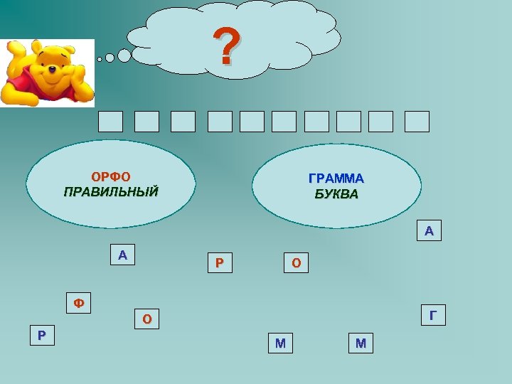 Составить из букв ученик