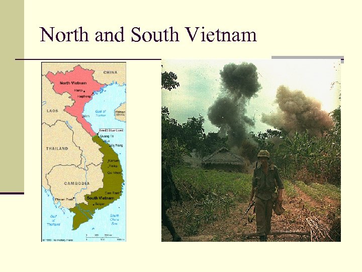 North and South Vietnam 