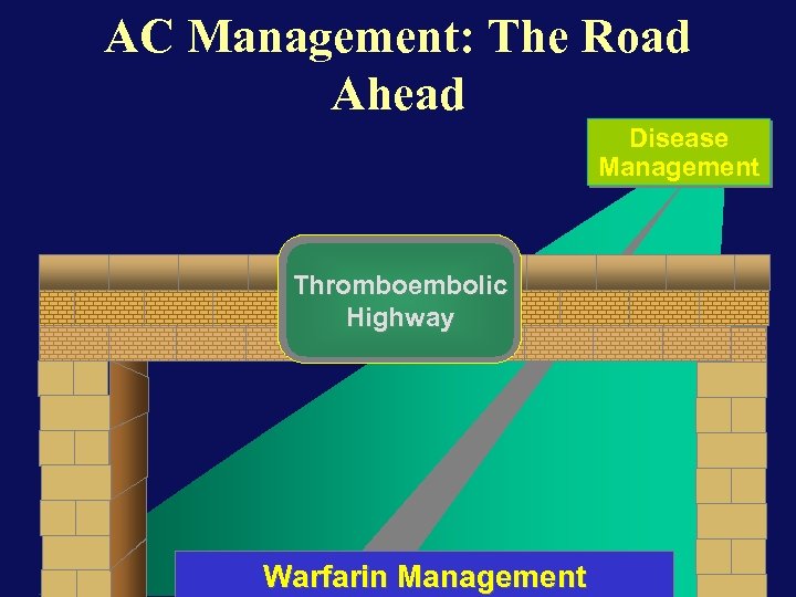 AC Management: The Road Ahead Disease Management Thromboembolic Highway Warfarin Management 