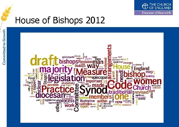 House of Bishops 2012 