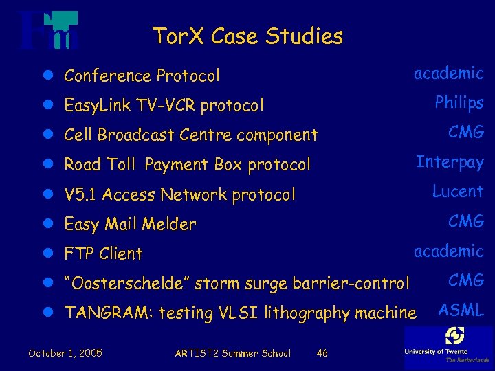 Tor. X Case Studies academic l Conference Protocol Philips l Easy. Link TV-VCR protocol