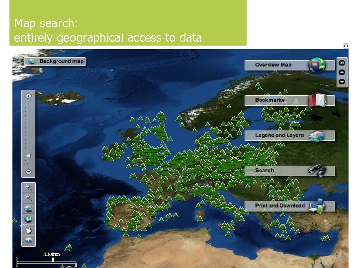 Map search: entirely geographical access to data Subregional Workshop on PRTR 214 th November