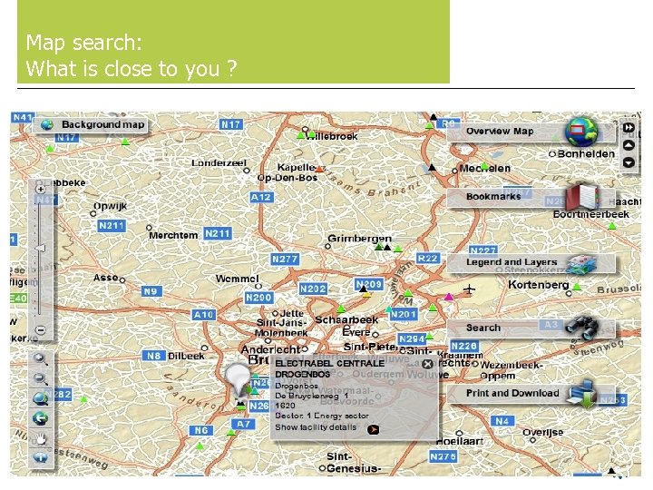 Map search: What is close to you ? Subregional Workshop on PRTR 224 th