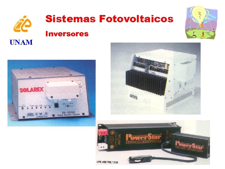 Sistemas Fotovoltaicos UNAM Inversores 