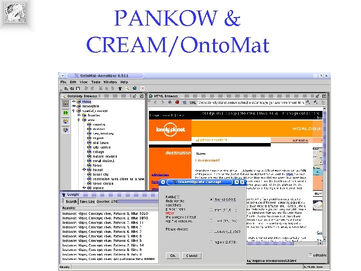 PANKOW & CREAM/Onto. Mat 