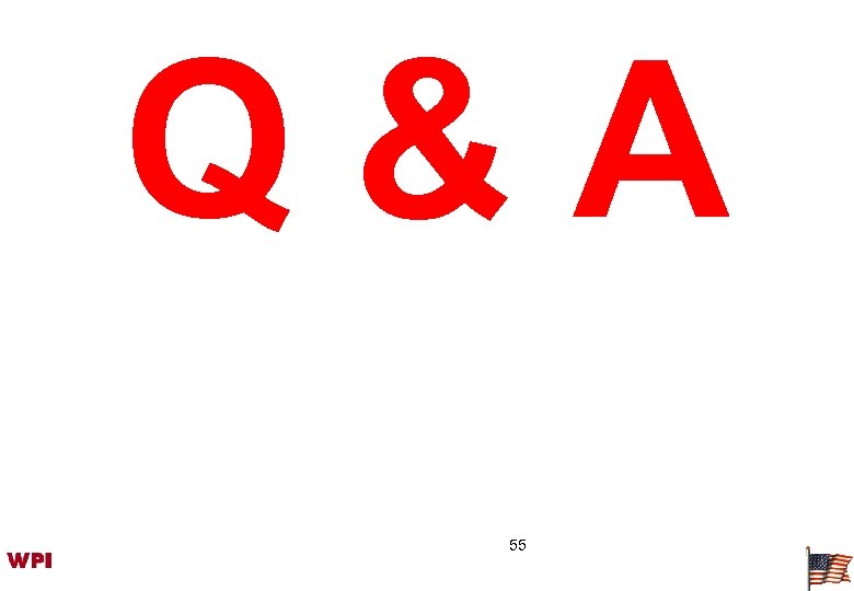 Q&A 55 