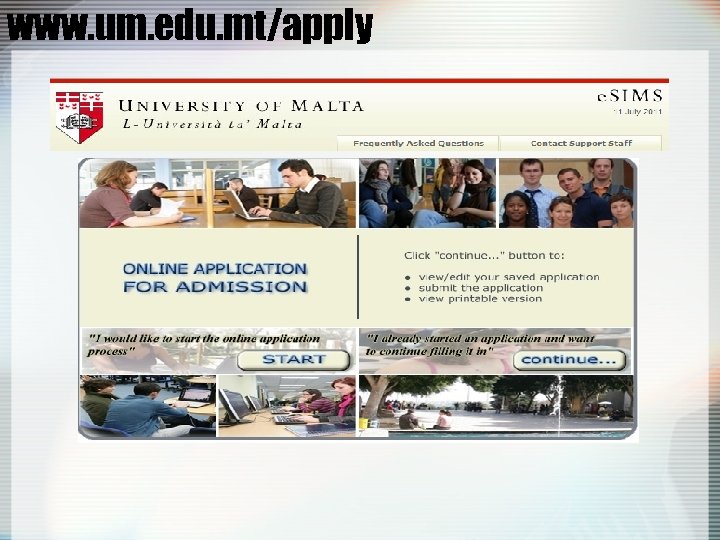 www. um. edu. mt/apply 