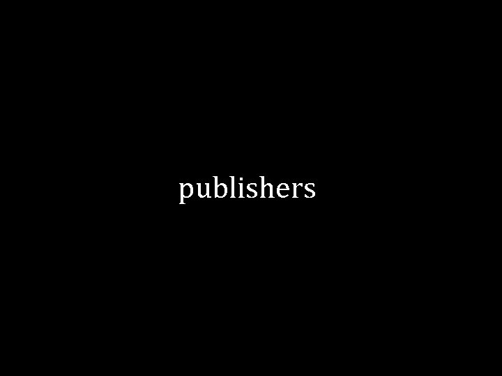 publishers 