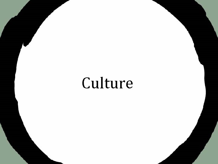Culture 