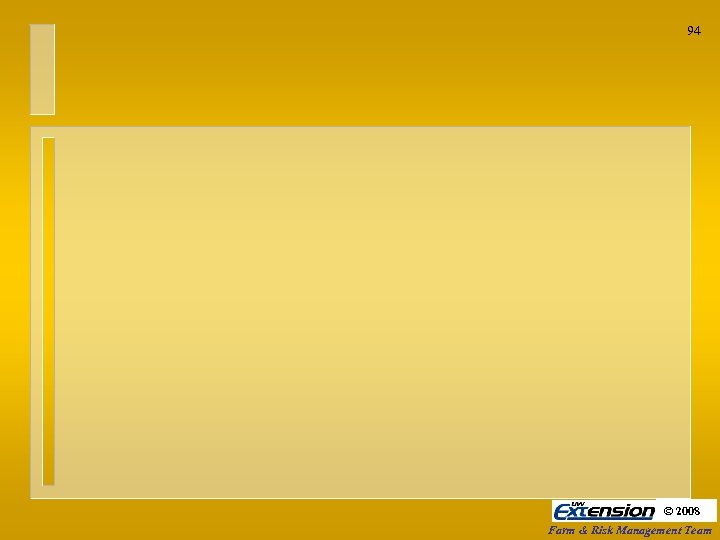 94 © 2008 Farm & Risk Management Team 