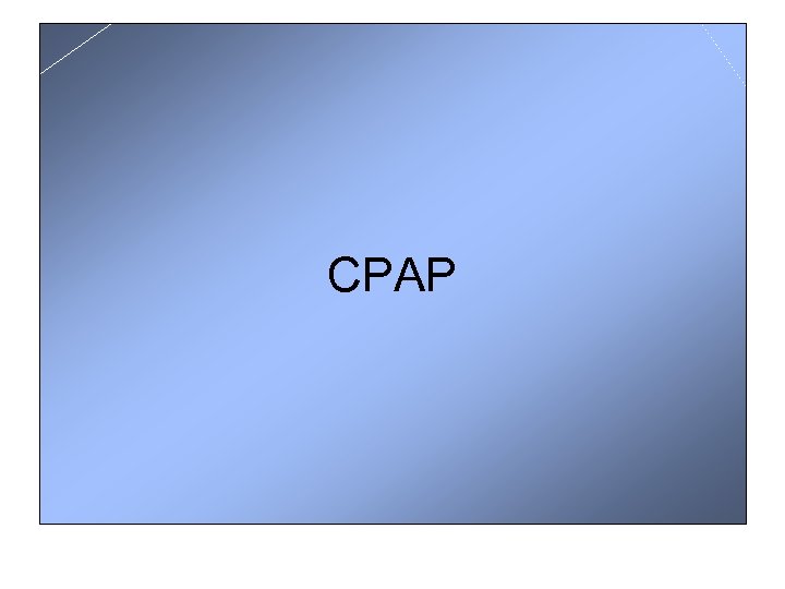 CPAP 