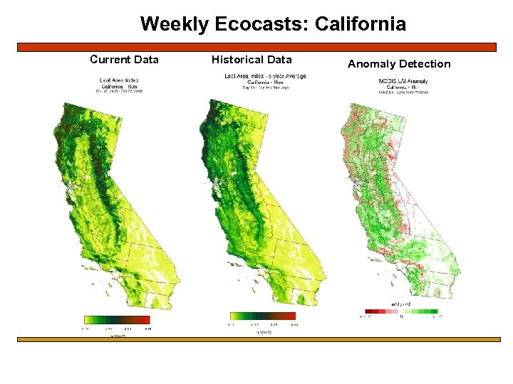 Weekly Ecocasts: California Current Data Historical Data Anomaly Detection 