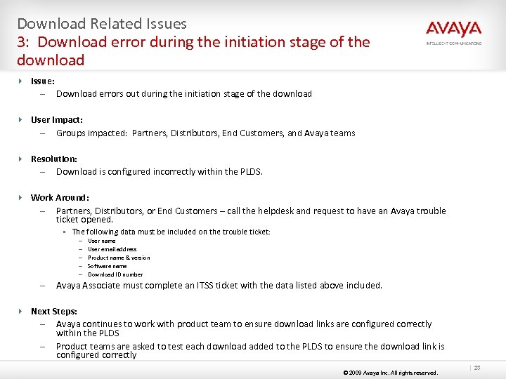 Download Related Issues 3: Download error during the initiation stage of the download 4
