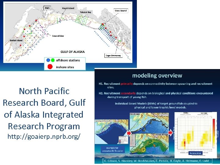 North Pacific Research Board, Gulf of Alaska Integrated Research Program http: //goaierp. nprb. org/