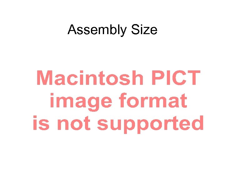 Assembly Size 
