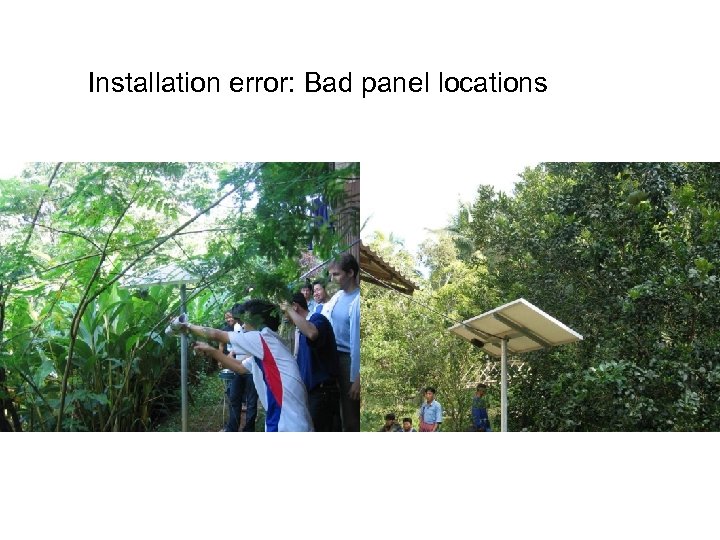 Installation error: Bad panel locations 