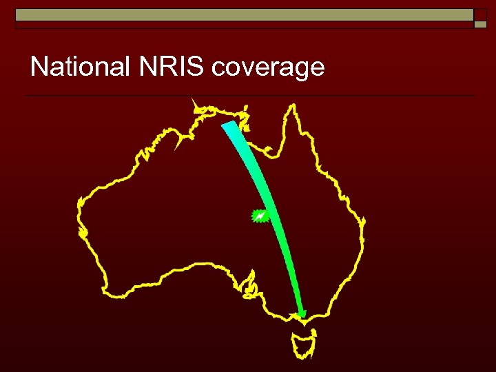 National NRIS coverage 