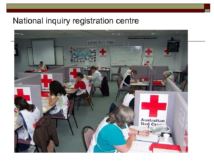 National inquiry registration centre 