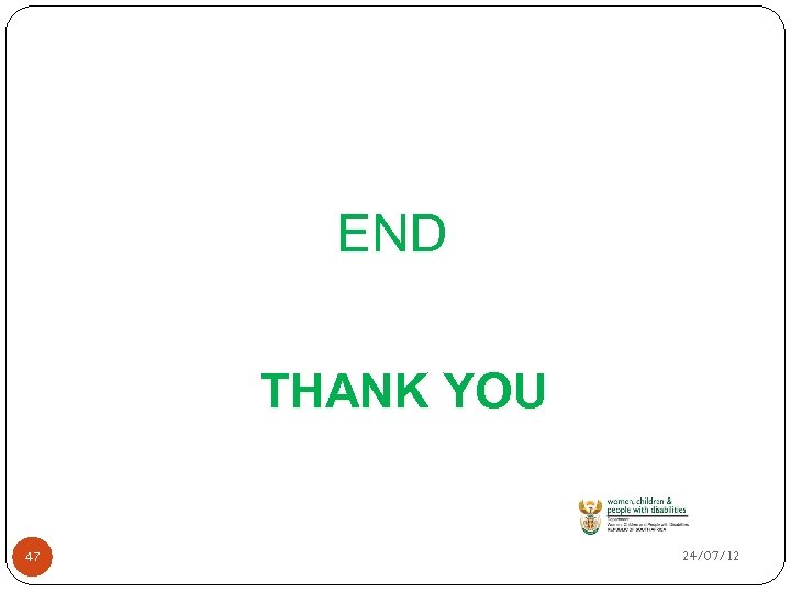 END THANK YOU 47 24/07/12 