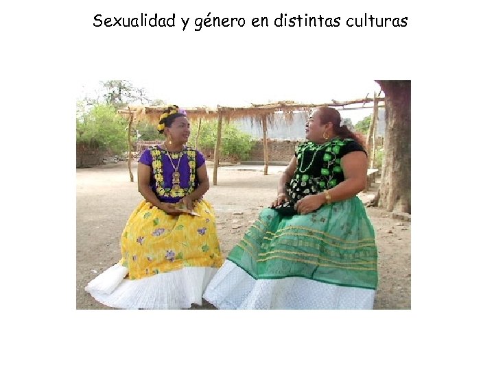 Sexualidad y género en distintas culturas 