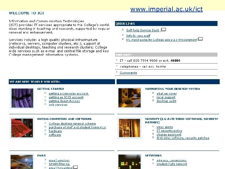 www. imperial. ac. uk/ict 