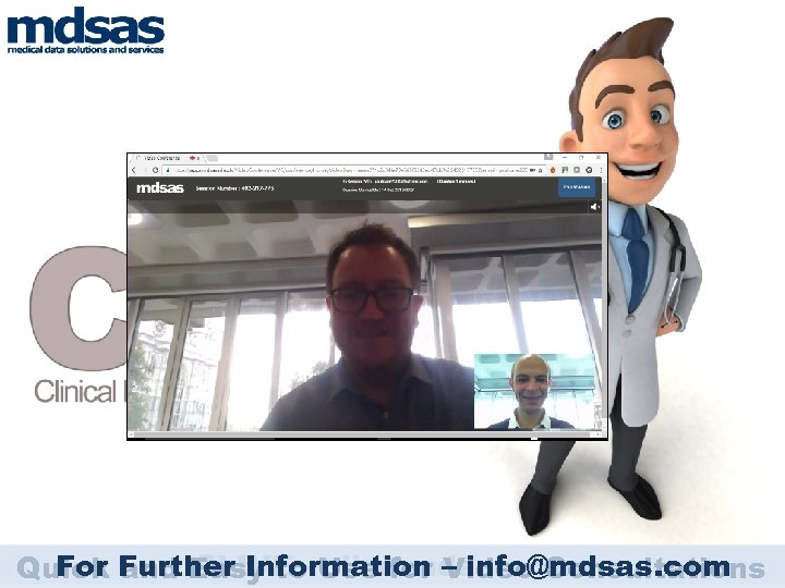 Flexible Reporting -for Consultation Management For End Easy to clive. mdsas. com CLIVE www.
