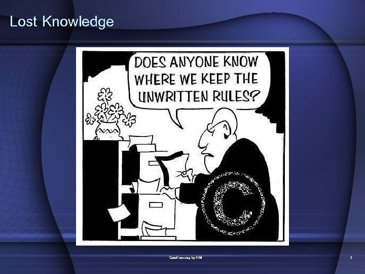 Lost Knowledge Goto. Know. org by KMI 2 