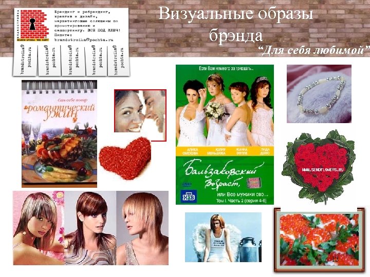 Визуальные образы брэнда “Для себя любимой” 12 