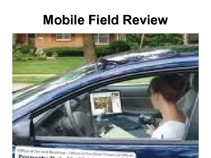 Mobile Field Review 