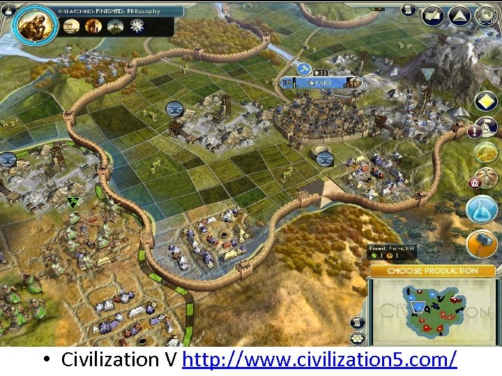  • Civilization V http: //www. civilization 5. com/ 
