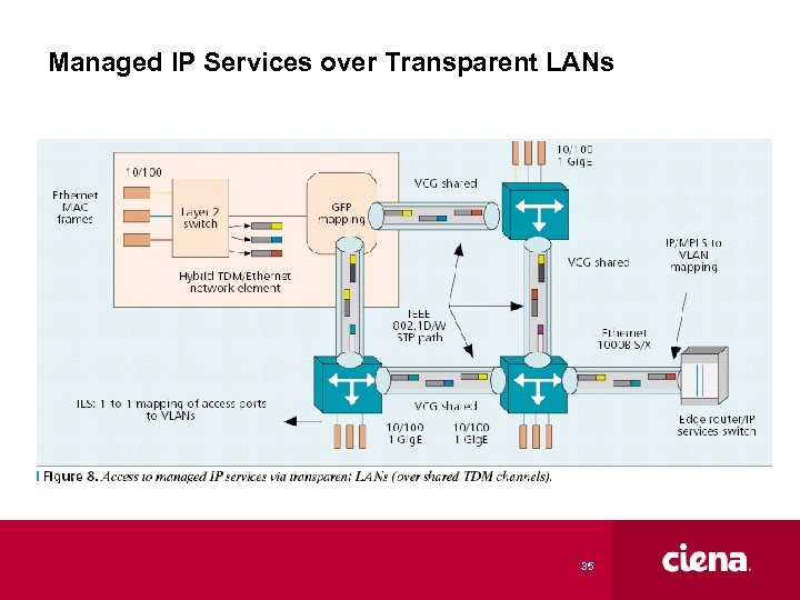 Managed IP Services over Transparent LANs 35 