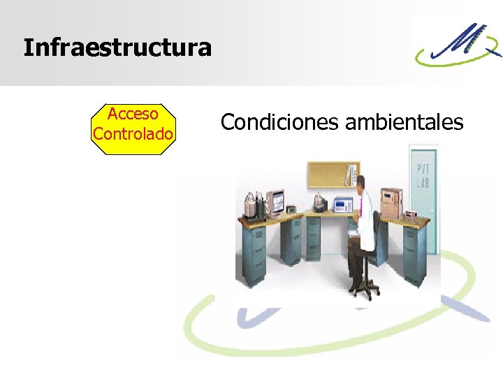 Infraestructura Acceso Controlado Condiciones ambientales 