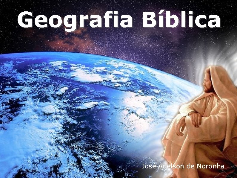 Geografia Bíblica José Adelson de Noronha 