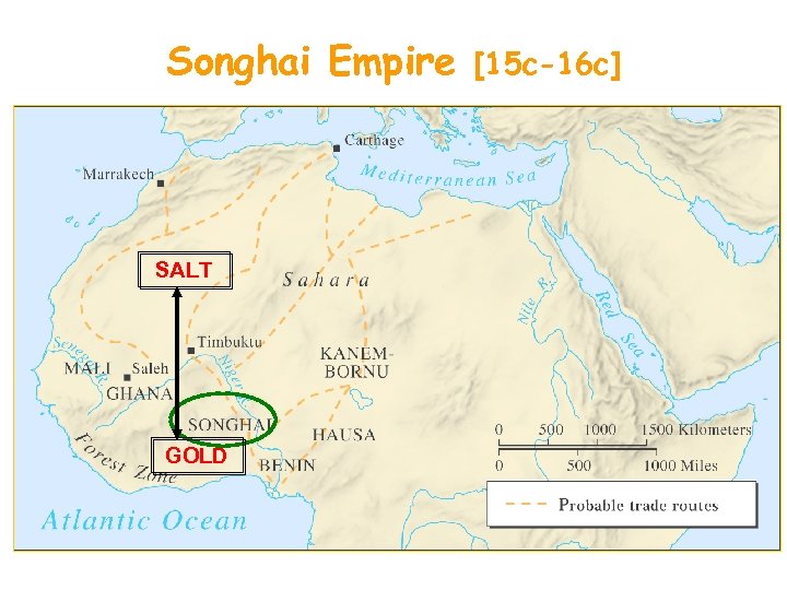 Songhai Empire SALT GOLD [15 c-16 c] 