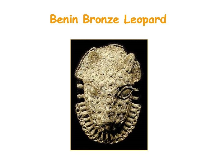 Benin Bronze Leopard 