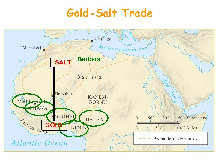 Gold-Salt Trade SALT GOLD Berbers 