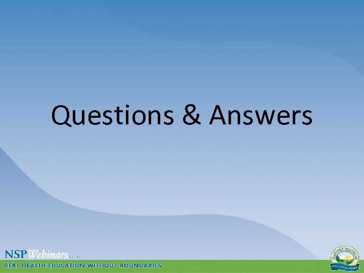 Questions & Answers 