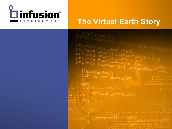 The Virtual Earth Story MVP, Virtual Earth 