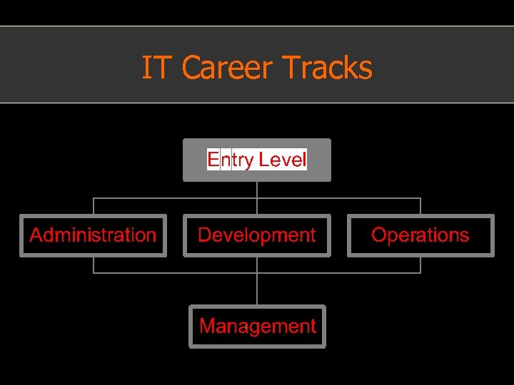 IT Career Tracks 