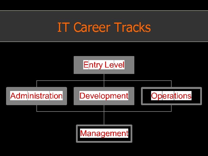 IT Career Tracks 