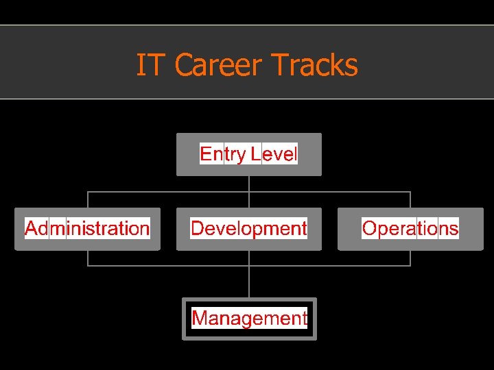 IT Career Tracks 
