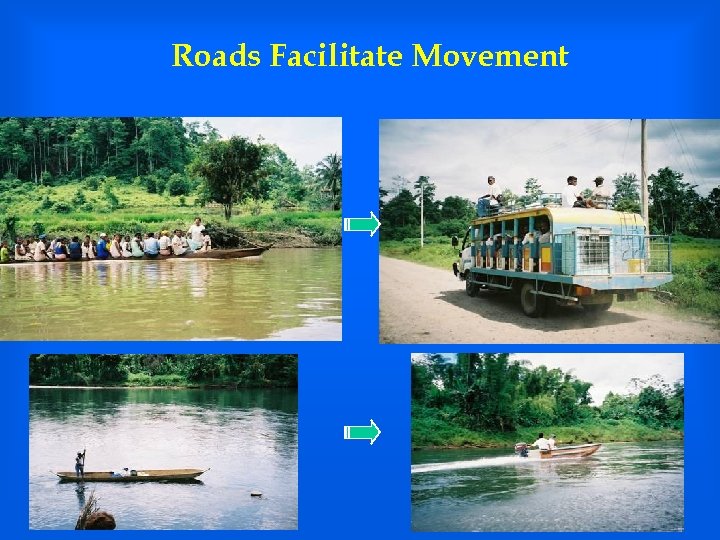 Roads Facilitate Movement 